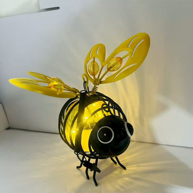 π₯ Limited-Time 50% OFF | Hanging Solar Bee Light β Warm Amber Glow for Garden Nights πβ¨