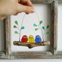 The Trio of Joy (3 Birds)