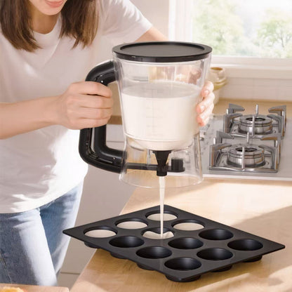 Handheld Batter Dispenser & Cupcake Pourer
