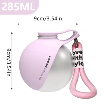 2-in-1 Portable Dog Water Bottle with Bowl