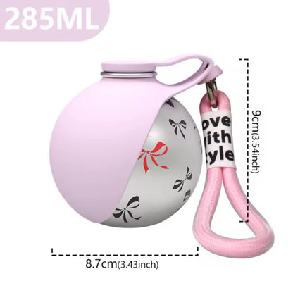 2-in-1 Portable Dog Water Bottle with Bowl
