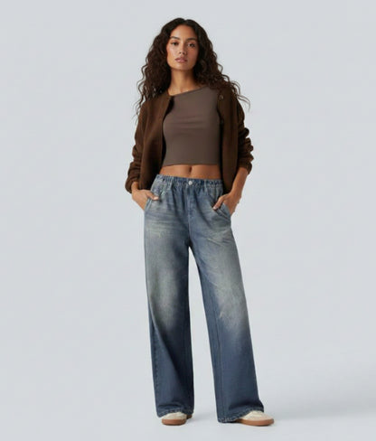 This Week Only: 50% Off Wide Leg Jeans