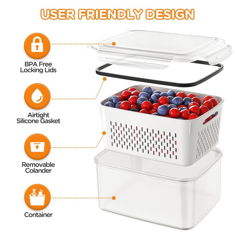 Fruit & Vegetable Storage Box Set