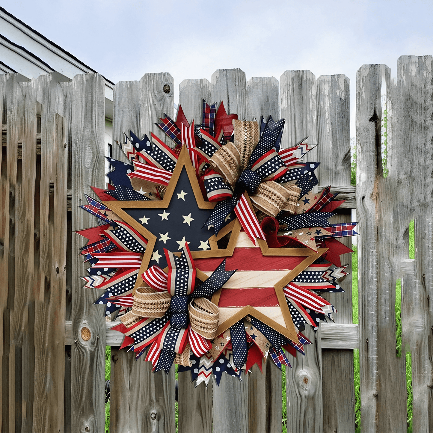 Sentinels of Honor: 250th Anniversary Hand-Tied Wreath (50% OFF)