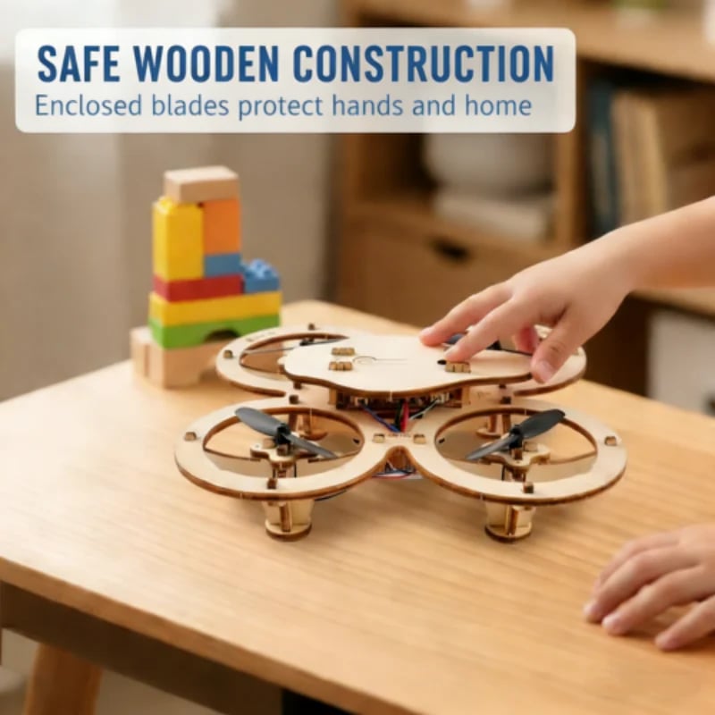 Kids DIY Wooden DroneBuilding Kit