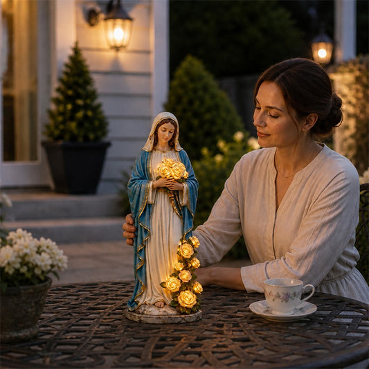 Our Lady Prayer Garden Light
