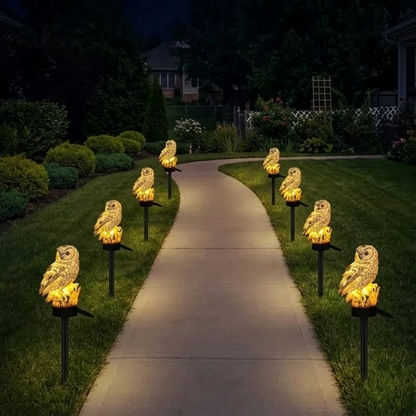 🔥Last Day Special 50% OFF🔥 Waterproof Solar Owl Light