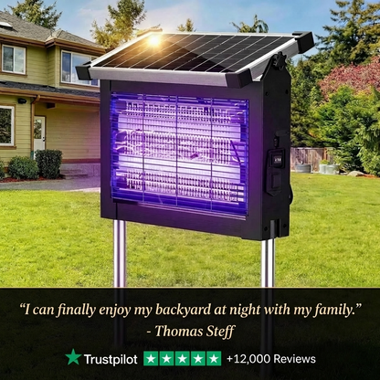 Solar Powered Outdoor Mosquito Killer