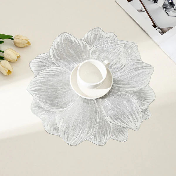 🌺Artistic Flower PVC Heat-Resistant Dining Mat