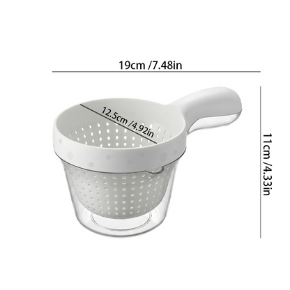 Dopamine Drain Basket – Double-Layer Design, Food-Grade Material
