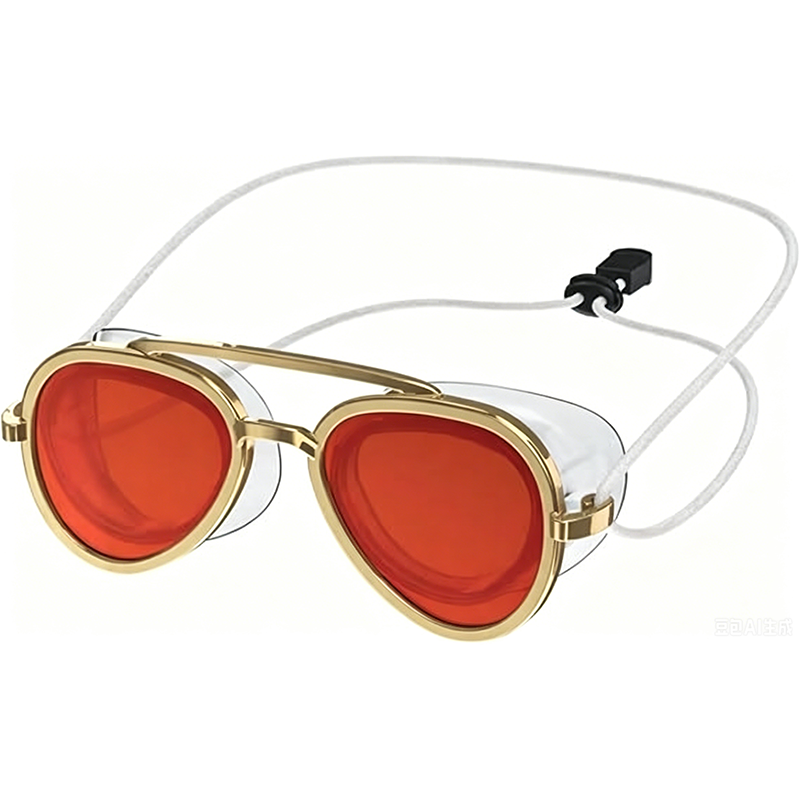 Full-View Anti-Fog Swim Goggles — Retro Pilot Panoramic Water-Sports Eyewear