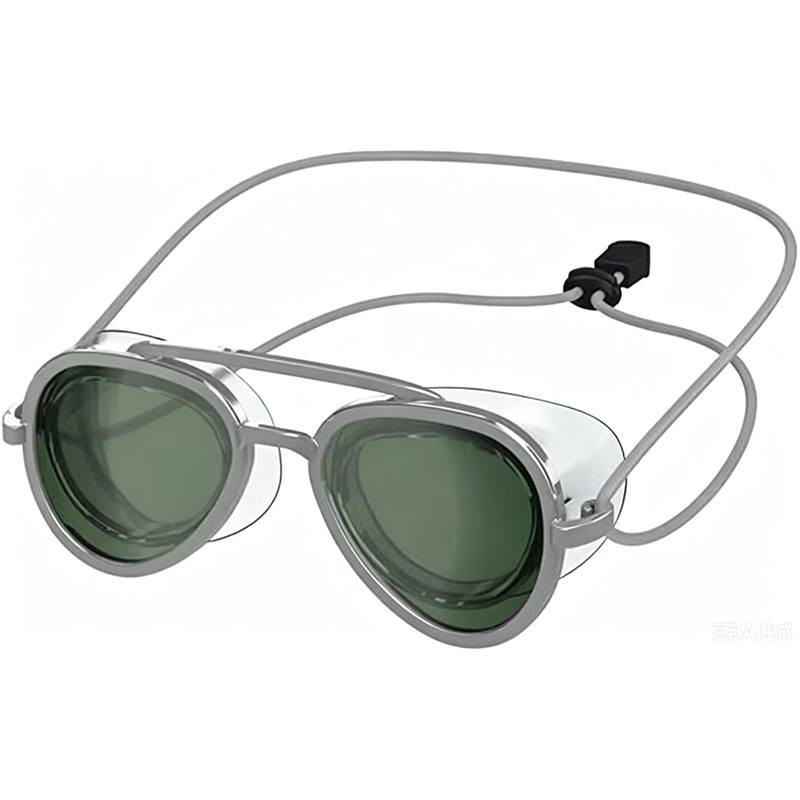 Full-View Anti-Fog Swim Goggles — Retro Pilot Panoramic Water-Sports Eyewear