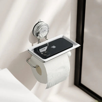 No Drilling Suction Stainless Steel Toilet Paper Holder🧻