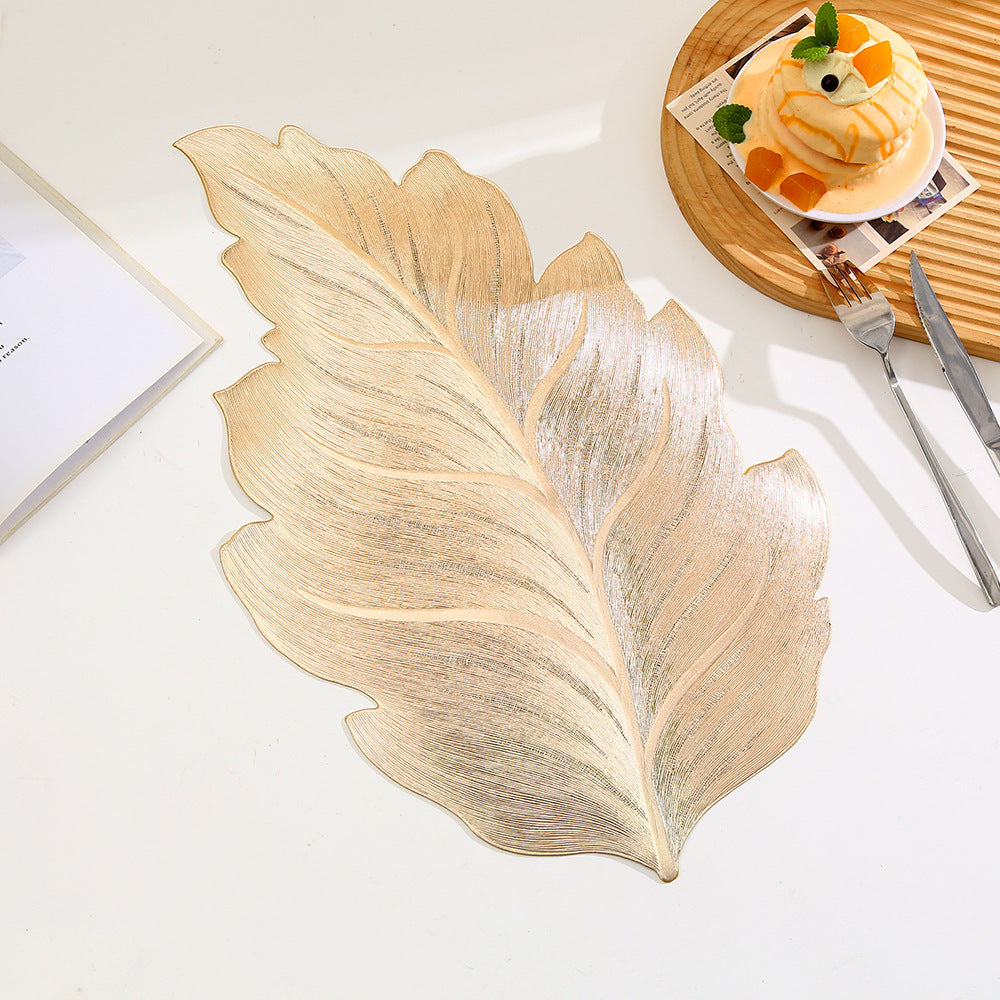 🌺Artistic Flower PVC Heat-Resistant Dining Mat