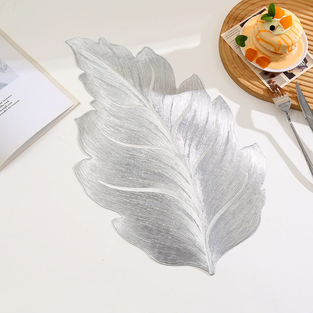 🌺Artistic Flower PVC Heat-Resistant Dining Mat