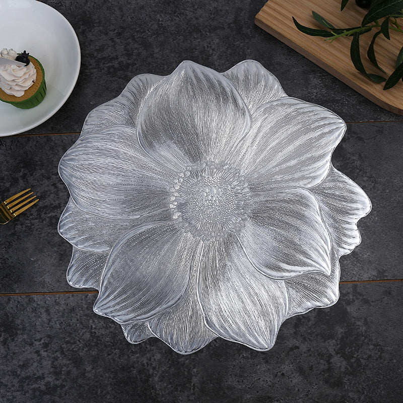 🌺Artistic Flower PVC Heat-Resistant Dining Mat
