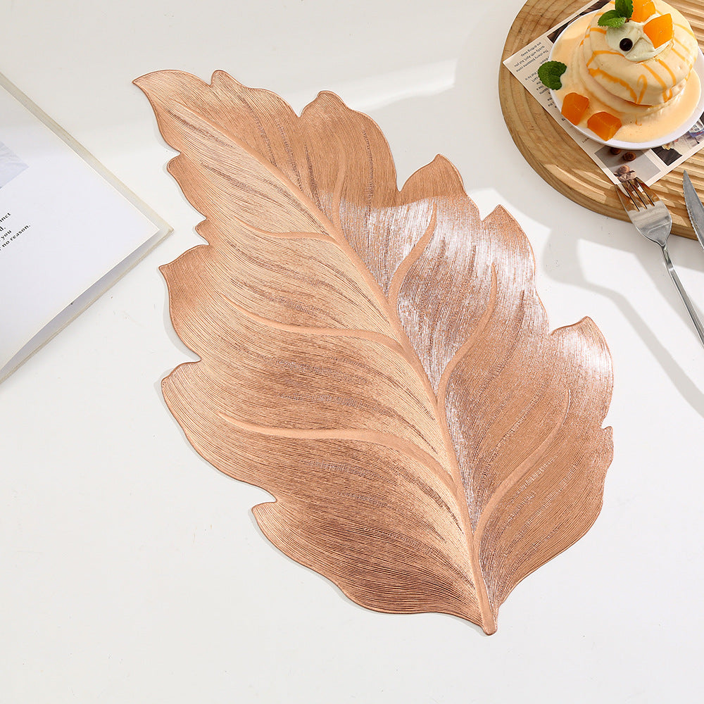 🌺Artistic Flower PVC Heat-Resistant Dining Mat