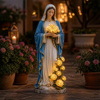 Our Lady Prayer Garden Light