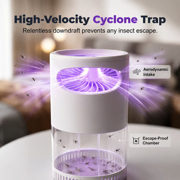 🔥Last Day Free Shipping ✨Quiet UV Mosquito Trap – Chemical-Free & Safe for Kids & Pets🦟