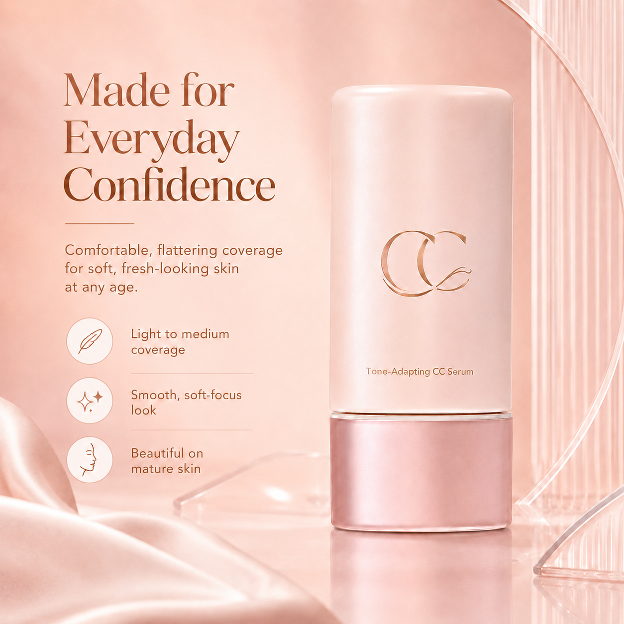 SGA Glow Tone-Adapting CC Serum