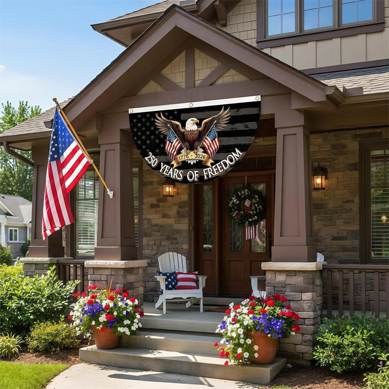 USA 250th Anniversary Patriotic Fan Flag Bunting