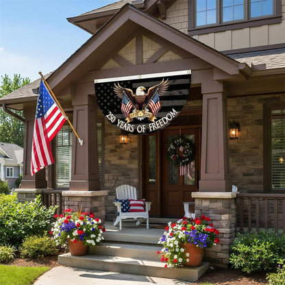 USA 250th Anniversary Patriotic Fan Flag Bunting