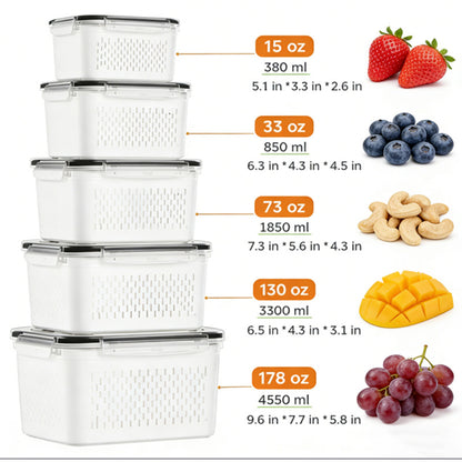 Fruit & Vegetable Storage Box Set