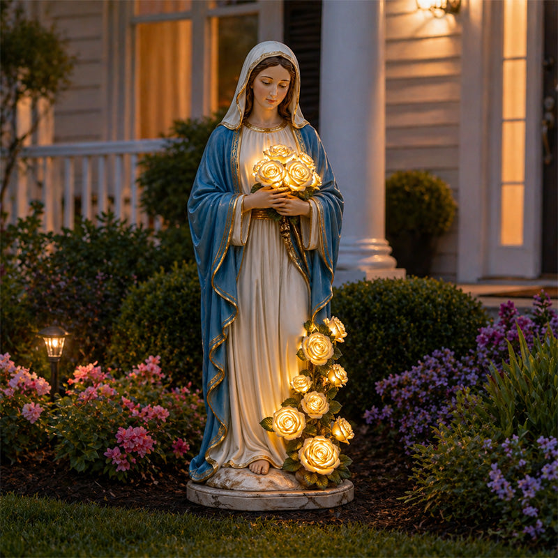 Our Lady Prayer Garden Light