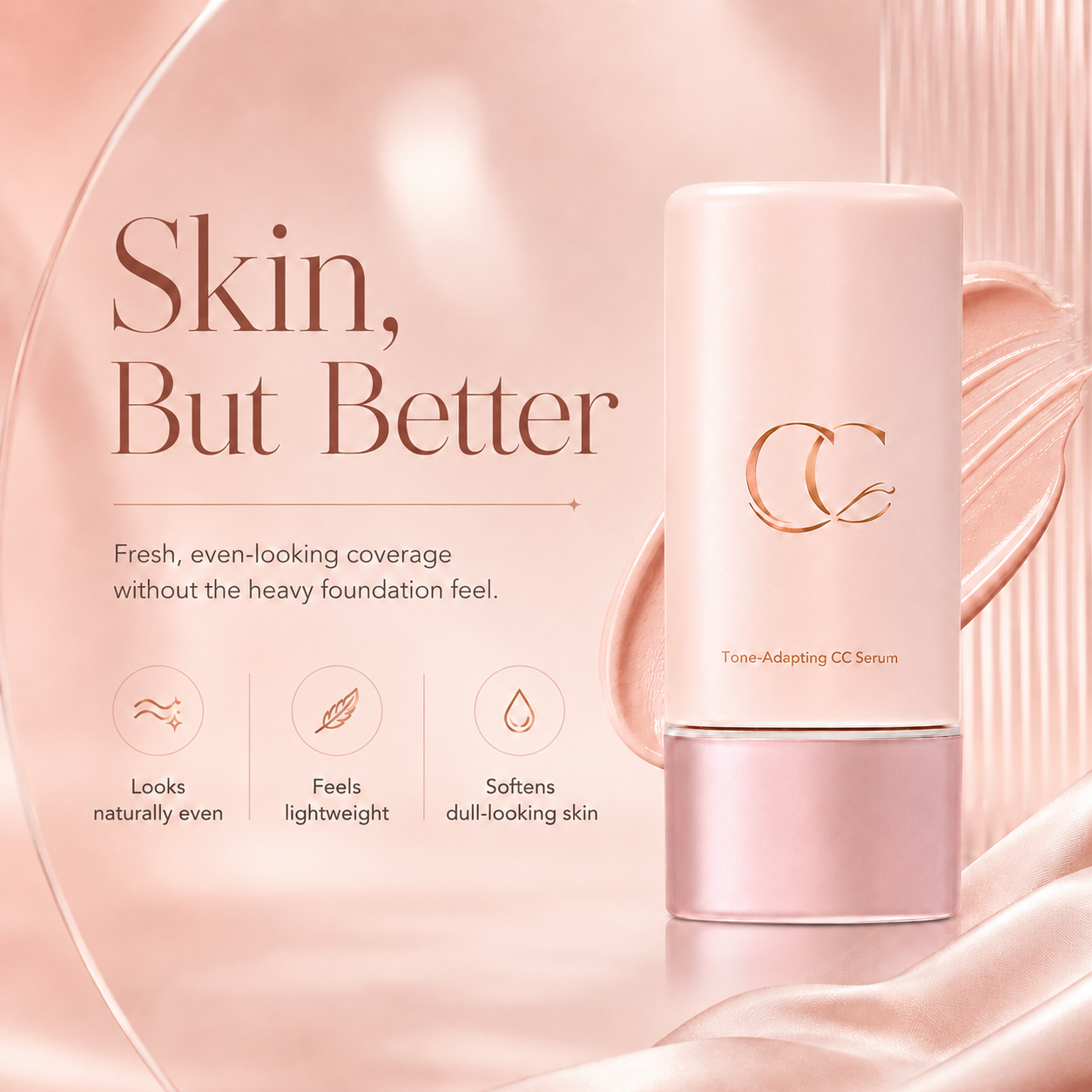 SGA Glow Tone-Adapting CC Serum