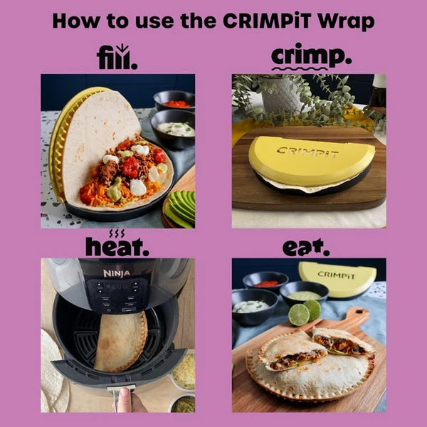 Large Tortilla Sealer – Crumb-Free & Easy to Wash🥪