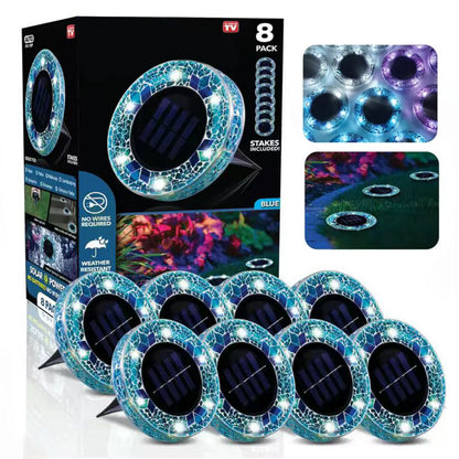 TerraLume The Gilded Prism Solar Lights – ⚡️Fast Installation &🔋10H Long Lasting