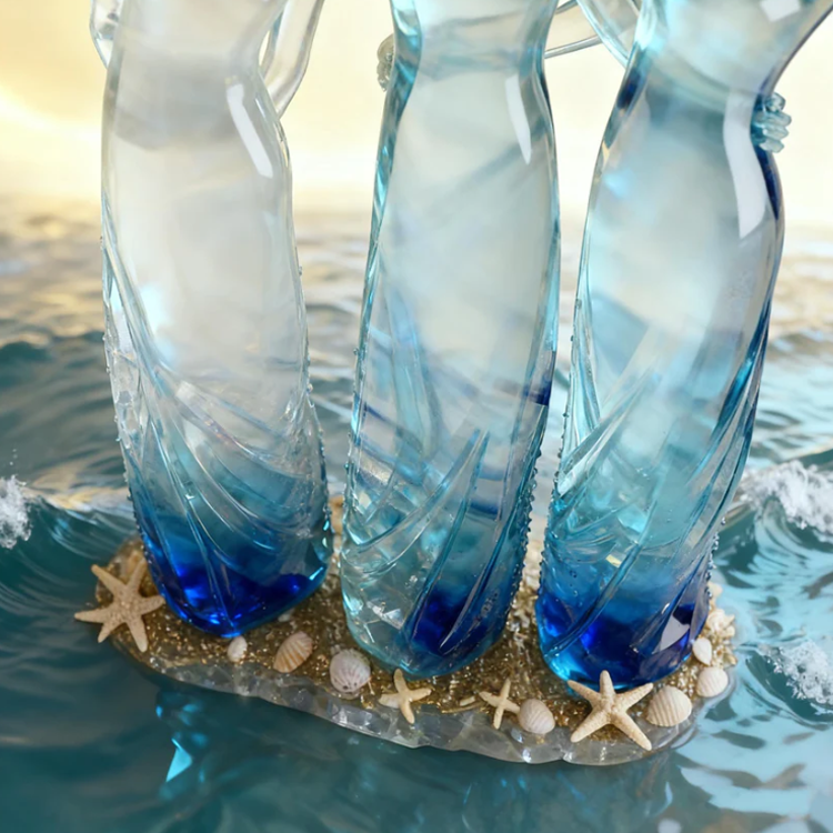 👭 Three Sisters Ocean Statue | Unique Birthday & Christmas Gift🎁