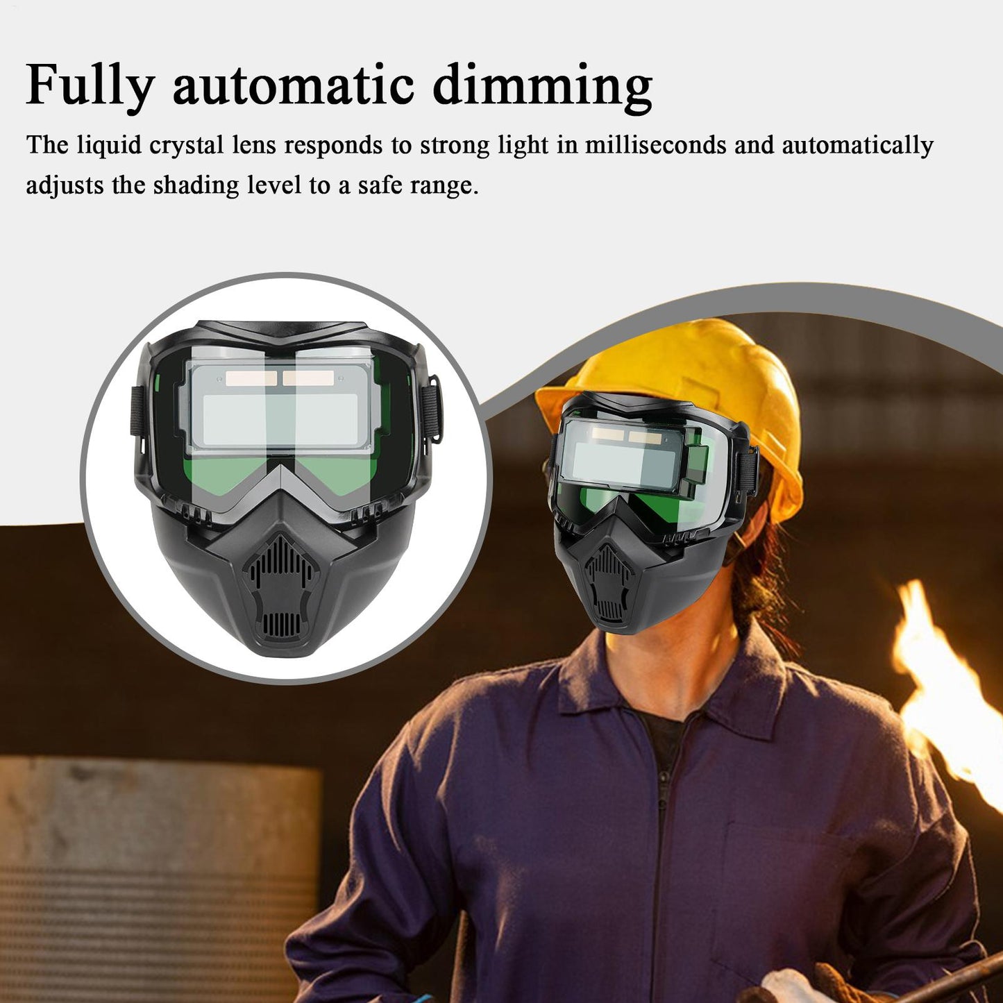 🛠️Last Day 40% OFF- Auto-Darkening Welding Helmet-All-Round Safety, Zero Fatigue
