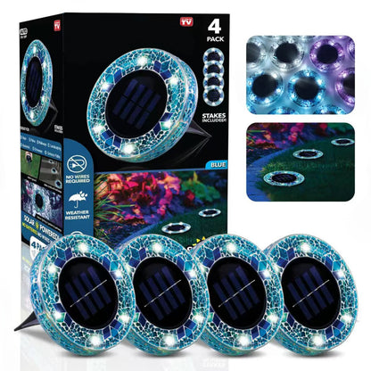 TerraLume The Gilded Prism Solar Lights – ⚡️Fast Installation &🔋10H Long Lasting