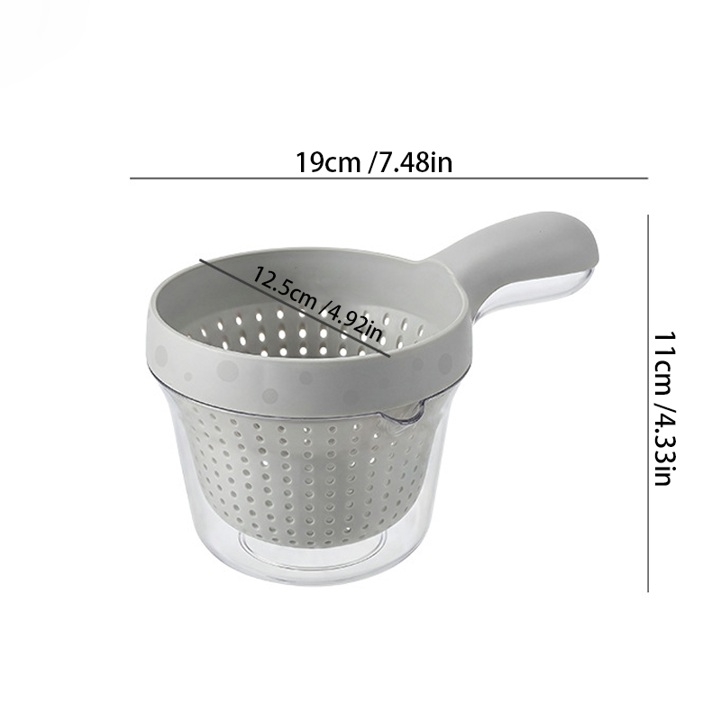 Dopamine Drain Basket – Double-Layer Design, Food-Grade Material