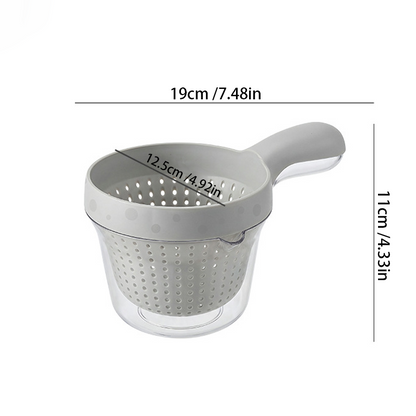 Dopamine Drain Basket – Double-Layer Design, Food-Grade Material