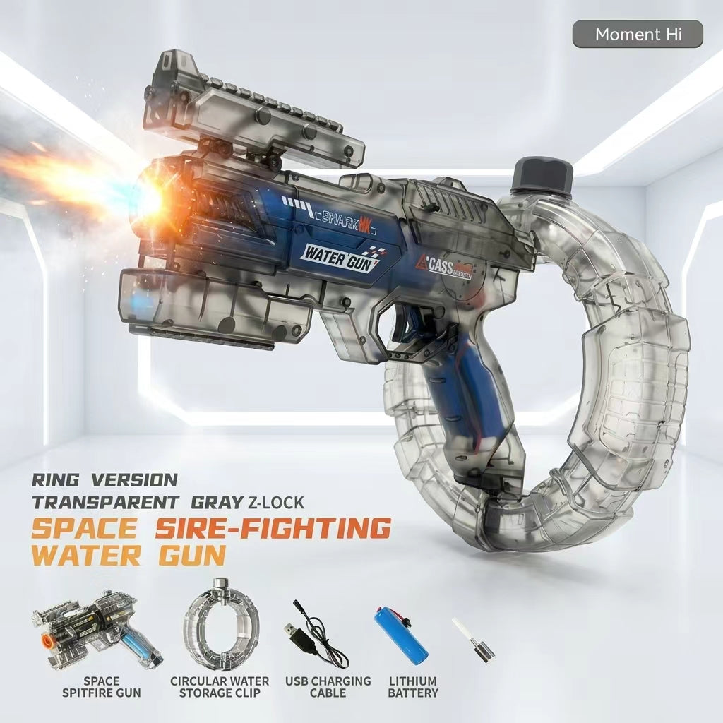 🎁 40% OFF Children's Day Sale🚀: LED Electric Water Blaster💦 – High-Pressure Automatic Fun