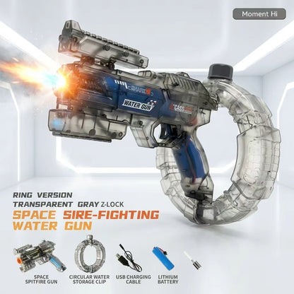 🎁 40% OFF Children's Day Sale🚀: LED Electric Water Blaster💦 – High-Pressure Automatic Fun
