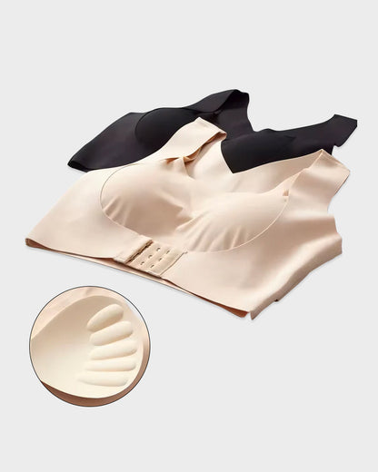 🎉LAST DAY SALE -30% OFF⚡Front Closure Cross-Back Wireless Posture Bra