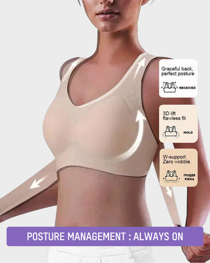 🎉LAST DAY SALE -30% OFF⚡Front Closure Cross-Back Wireless Posture Bra