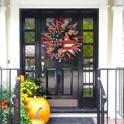 Sentinels of Honor: 250th Anniversary Hand-Tied Wreath (50% OFF)