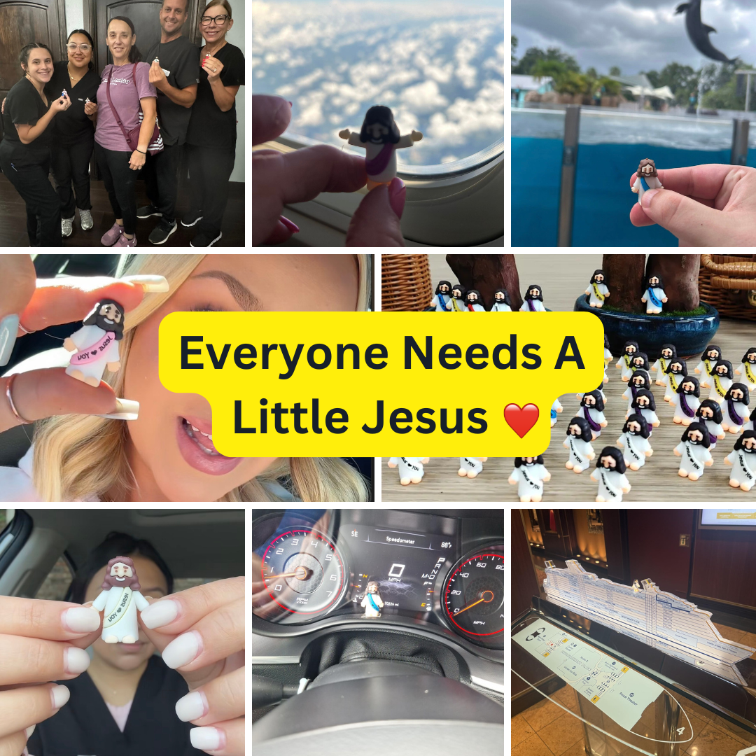 ✝️🙏🏻Little Jesus Figures, for Church Christmas Party Favors Religious Easter Gifts