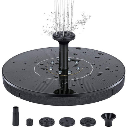 Solar Fountain – Solar Powered, Multiple Spray Modes