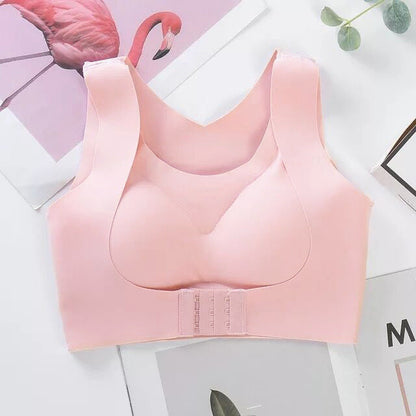 🎉LAST DAY SALE -30% OFF⚡Front Closure Cross-Back Wireless Posture Bra