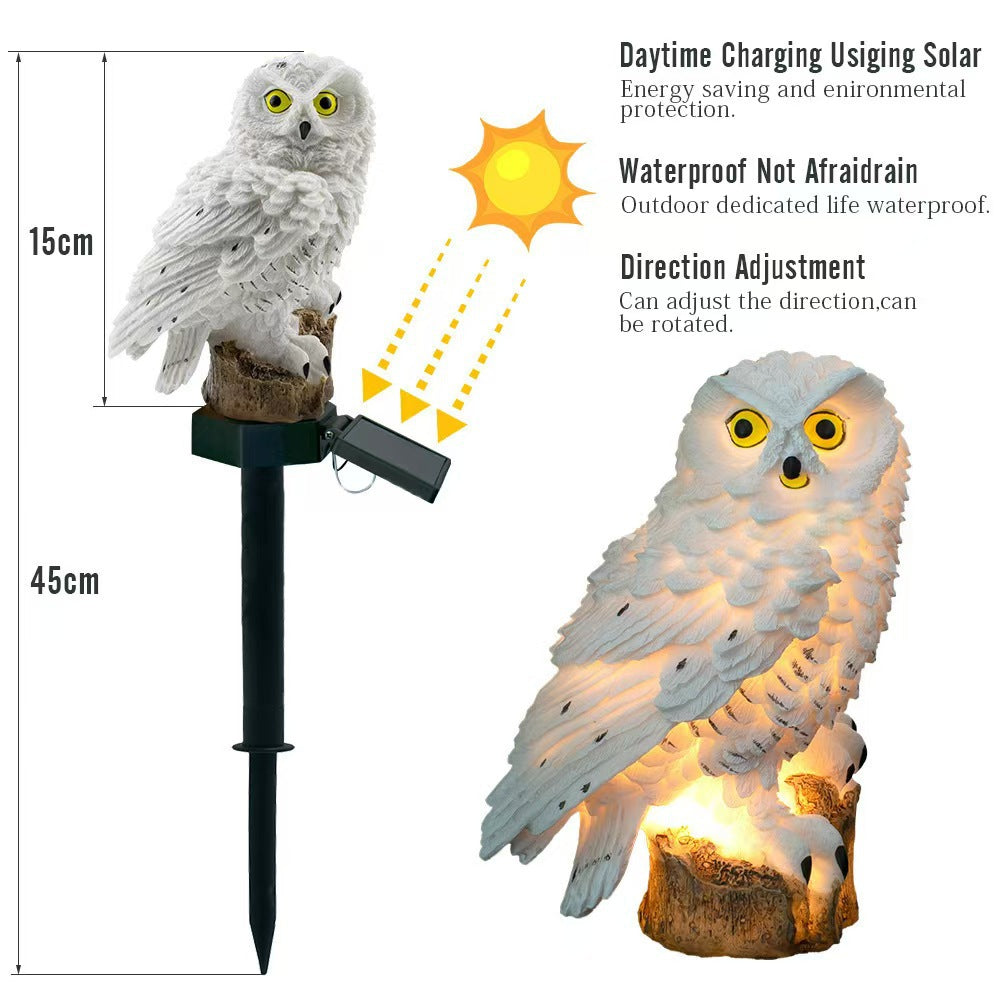 🔥Last Day Special 50% OFF🔥 Waterproof Solar Owl Light