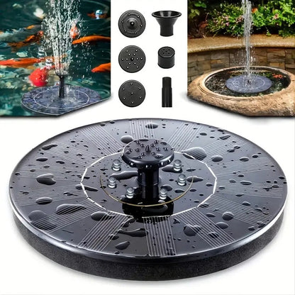 Solar Fountain – Solar Powered, Multiple Spray Modes