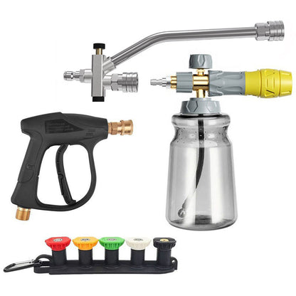 🔥2-in-1 High-Pressure  Washer Nozzle Accessories-Foam or Spray, You Choose.