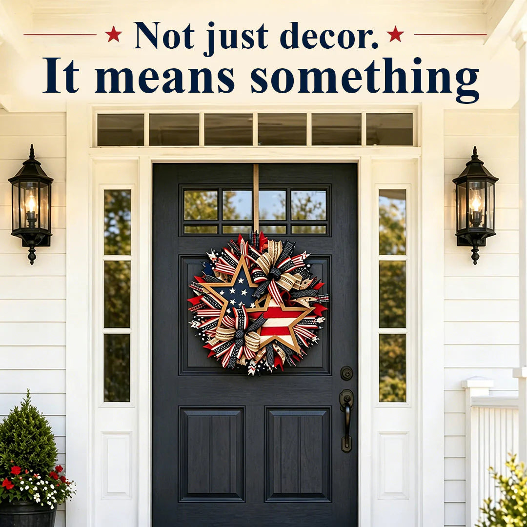 Sentinels of Honor: 250th Anniversary Hand-Tied Wreath (50% OFF)