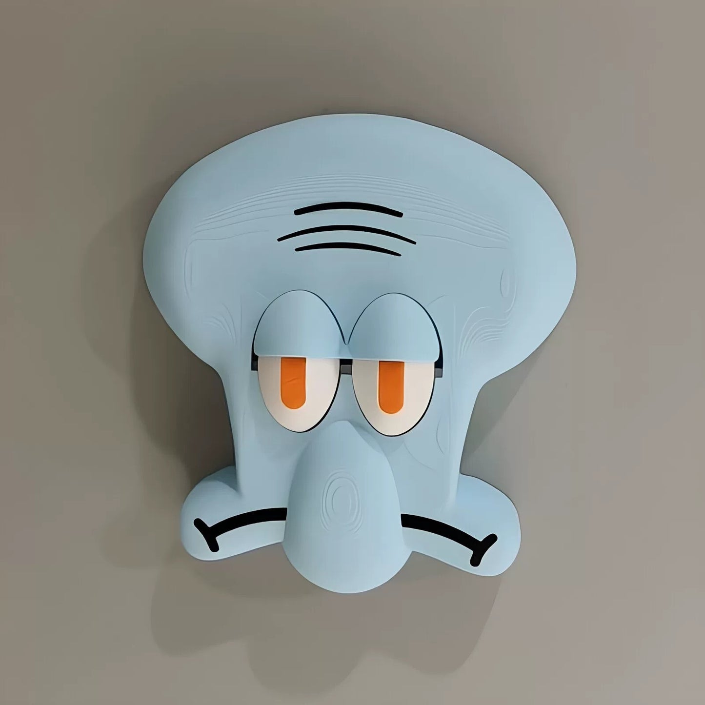 Squidward 3D Printed Switch Plate Cover- Super Easy Installation, Perfect for SpongeBob lovers