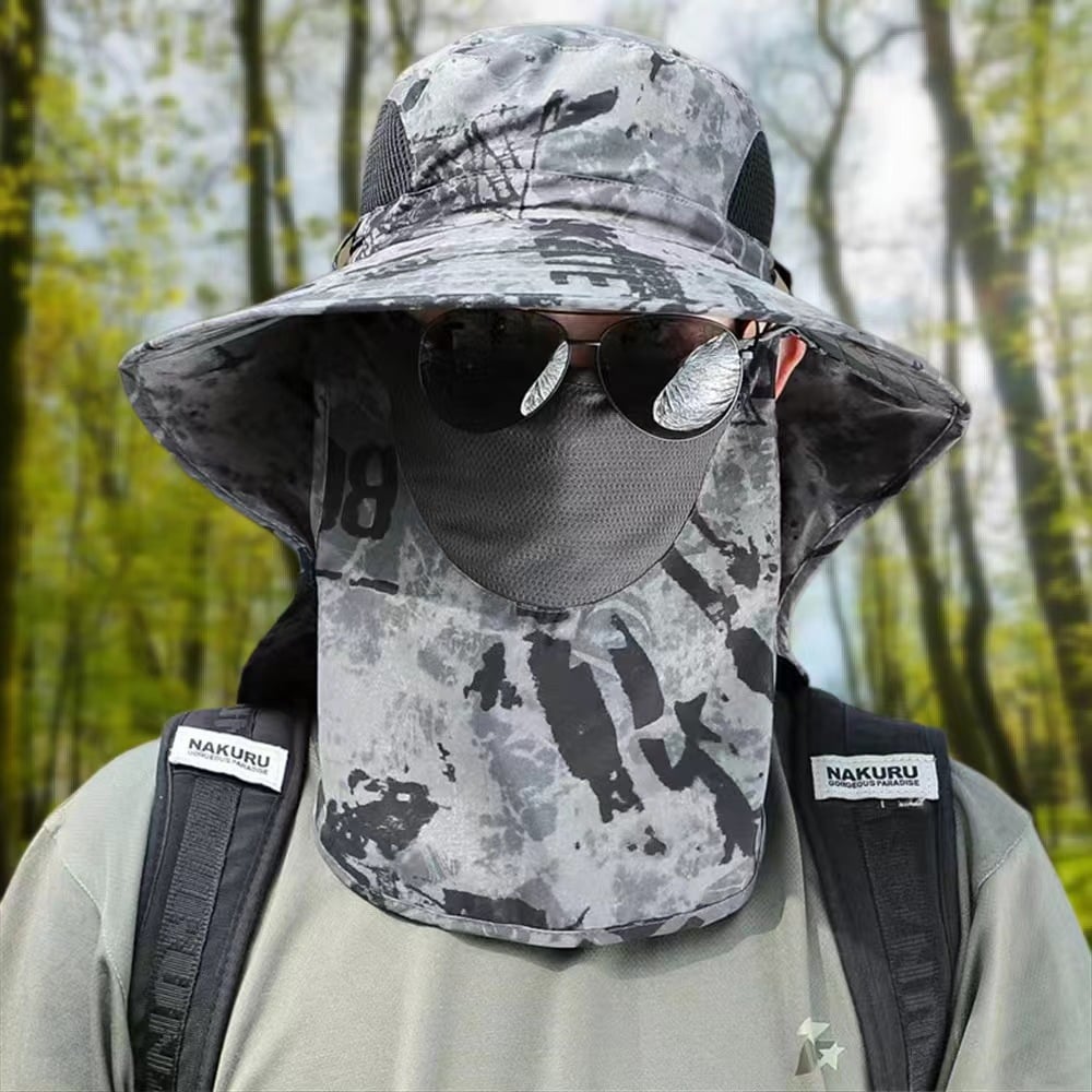 🎁Buy 1 Get 1 Free🎁Spring/Summer Fisherman's Hat Detachable Outdoor Fishing Face Covering Neck Protection